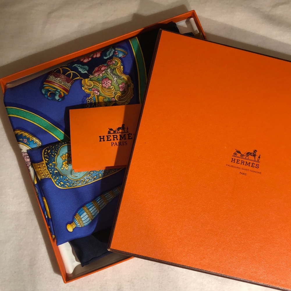 Hermès Paris Silk Scarf